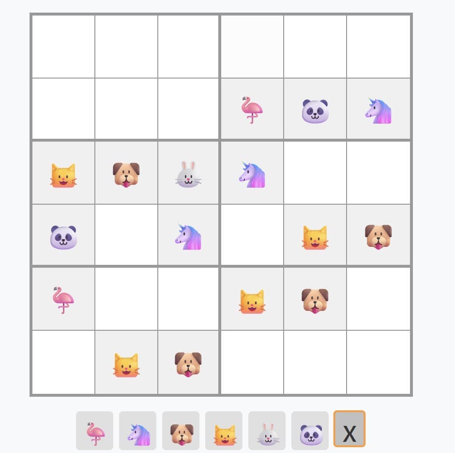 Mini Sudoku